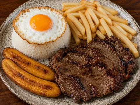 Bistec a lo Pobre