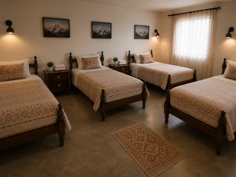 Habitación familiar de cinco camas